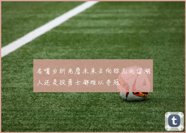 名嘴分析老詹未来去向称无论留湖人还是投勇士都难以夺冠